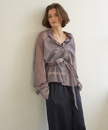MIELI INVARIANT | HAGOROMO Veil Shirt(シャツ/ブラウス)