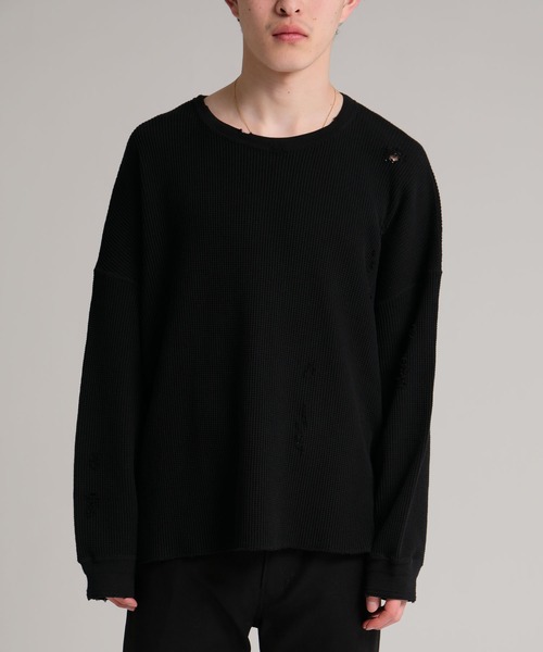 DELUXE(デラックス)の「SAVAGE CONNOR(Tシャツ/カットソー・メンズ・ブラック/ホワイト・X-LARGE/LARGE/MEDIUM)」の1枚目の写真