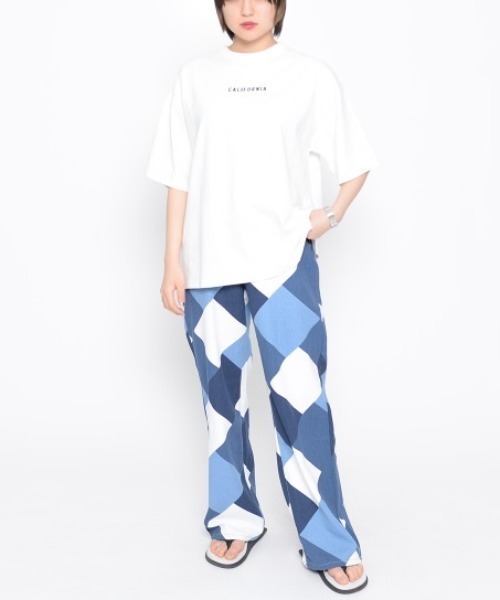 spiritoso(スピリトーゾ)の「【spiritoso】California Tee(Tシャツ/カットソー・レディース・ラベンダー/ホワイト・FREE)」の7枚目の写真