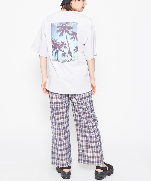 spiritoso(スピリトーゾ)の「【spiritoso】California Tee(Tシャツ/カットソー・レディース・ラベンダー/ホワイト・FREE)」の12枚目の写真