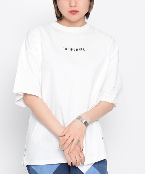 spiritoso(スピリトーゾ)の「【spiritoso】California Tee(Tシャツ/カットソー・レディース・ラベンダー/ホワイト・FREE)」の5枚目の写真