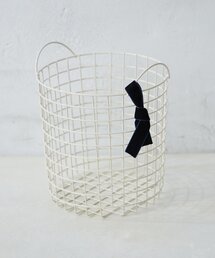 SAHIR（サヒール）の「【SAHIR サヒール】Wire basket ワイヤーバスケット  L（インテリア雑貨）」