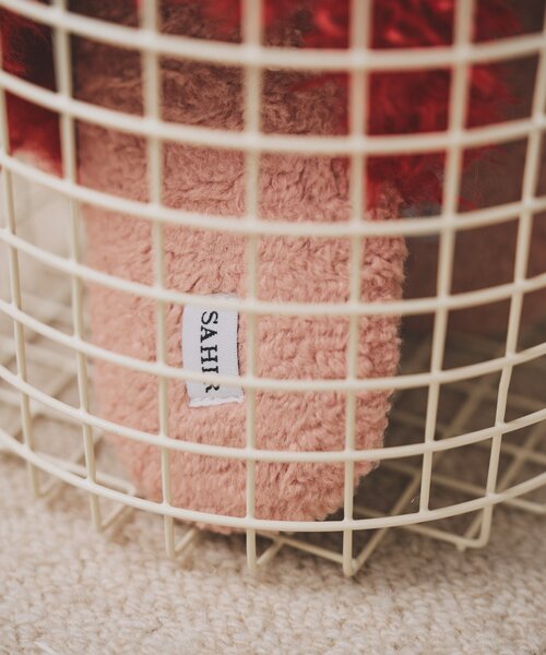 SAHIR（サヒール）の「【SAHIR サヒール】Wire basket ワイヤーバスケット  L（インテリア雑貨・レディース・ホワイト/ブルー・0）」の4枚目の写真