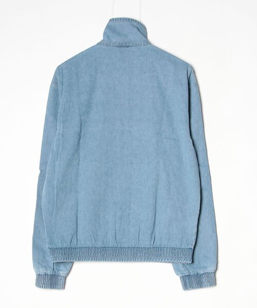 adidas(アディダス)の「デニム ファイヤーバード トラックジャケット / アディダスオリジナルス adidas Originals(ジャージ・メンズ・ブルー・X-LARGE/SMALL/MEDIUM/LARGE/3XL/XX-LARGE/X-SMALL)」の4枚目の写真