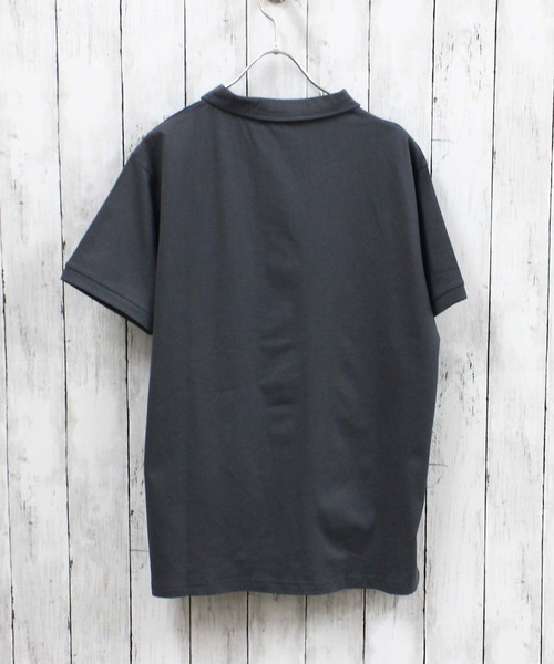 POLOCHAMPS(ポロチャンプス)の「【POLOCHAMPS/ポロチャンプス】 ワンポイント刺繍ポロシャツ(ポロシャツ・メンズ・チャコール/ダークグリーン系/ブラック/杢グレー/オフホワイト/ネイビー・XL/L/M)」の18枚目の写真