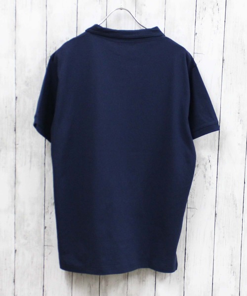 POLOCHAMPS(ポロチャンプス)の「【POLOCHAMPS/ポロチャンプス】 ワンポイント刺繍ポロシャツ(ポロシャツ・メンズ・チャコール/ダークグリーン系/ブラック/杢グレー/オフホワイト/ネイビー・XL/L/M)」の22枚目の写真