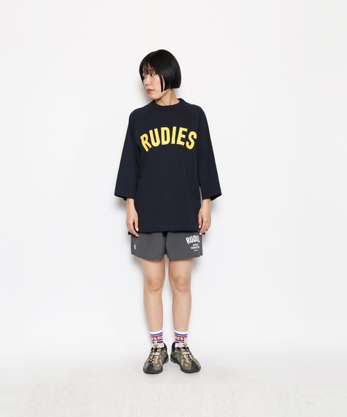 RUDIE'S(ルーディーズ)の「BRINK PHAT RAGLAN TEE(Tシャツ/カットソー・メンズ・ベージュ/ブラック/ネイビー・XXL/M/L/XL)」の3枚目の写真