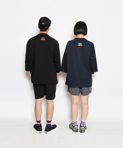 RUDIE'S(ルーディーズ)の「BRINK PHAT RAGLAN TEE(Tシャツ/カットソー・メンズ・ベージュ/ブラック/ネイビー・XXL/M/L/XL)」の10枚目の写真