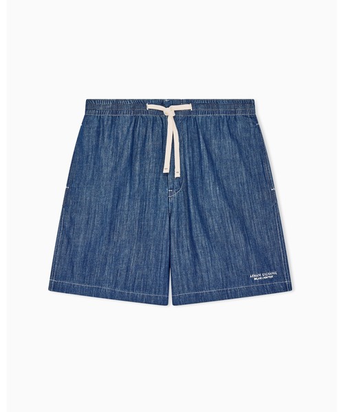 ARMANI EXCHANGE（アルマーニエクスチェンジ）の「【A|X アルマーニ エクスチェンジ】デニム ショーツ（その他パンツ・メンズ・ブルー・31inch/30inch/29inch/36inch/34inch/33inch/32inch）」の4枚目の写真