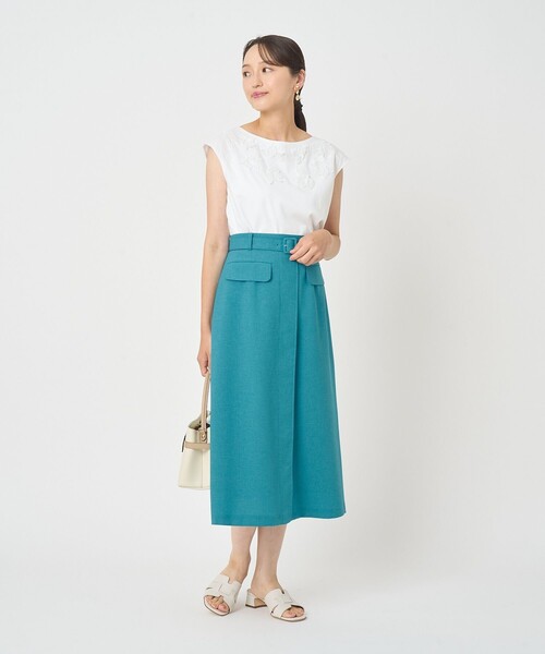 ANAYI(アナイ)の「ポンチ刺繍 プルオーバー(Tシャツ/カットソー・レディース・ブラック/ホワイト・38/36)」の8枚目の写真