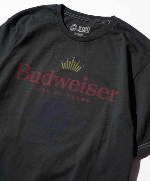 THRIFTY LOOK(スリフティールック)の「BUDWEISER バドワイザー / HERITAGE LOGO TEE(Tシャツ/カットソー・メンズ・ブラック/ホワイト・LARGE/X-LARGE)」の7枚目の写真