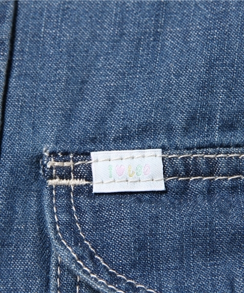 earth music&ecology（アースミュージックアンドエコロジー）の「【2016Spring】Ｌｅｅデニムシャツ（シャツ/ブラウス・レディース・インディゴブルー/ライトインディゴブルー・MEDIUM/SMALL）」の10枚目の写真