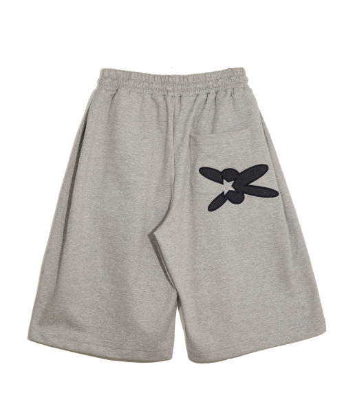 bounDary（バウンダリー）の「ツーピンタッククラシックロゴバックパッチバミューダショートパンツ[グレー]（その他パンツ・レディース・その他・LARGE/X-LARGE）」の5枚目の写真