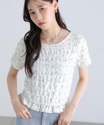 FREE'S MART | ◆前後２ＷＡＹティアードフリル半袖カットソー(Tシャツ/カットソー)