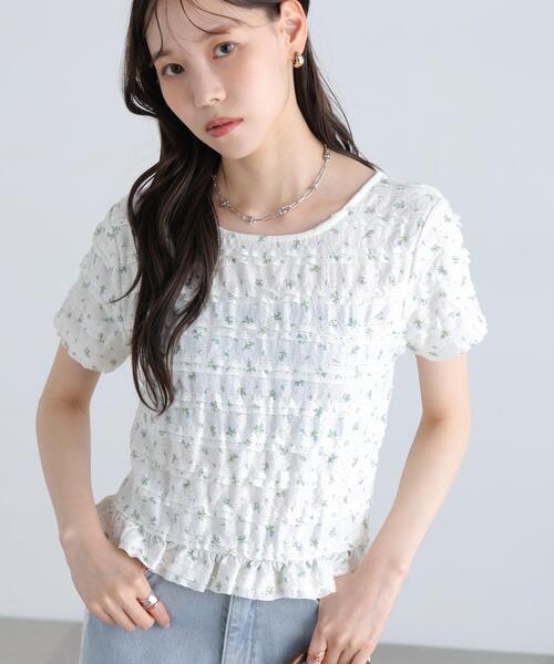 FREE'S MART(フリーズマート)の「◆前後2WAYティアードフリル半袖カットソー(Tシャツ/カットソー・レディース・ホワイト系その他2/ホワイト系その他/ホワイト・FREE)」の3枚目の写真