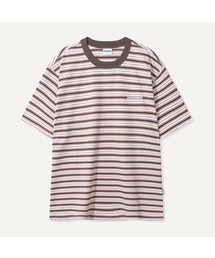 ALEXNAIDEN（アレックスエンエイデン）の「マルチストライプ半袖Tシャツ（Tシャツ/カットソー）」
