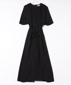 【traumerei】【WEB限定】ドレープスリーブオールインワンドレス/ポケット付き/結婚式/パーティー/お呼ばれ/七五三/前撮り/顔合わせ/食事会/お宮参り/学校行事/ママ/参観/母親/服/卒業式/入学式