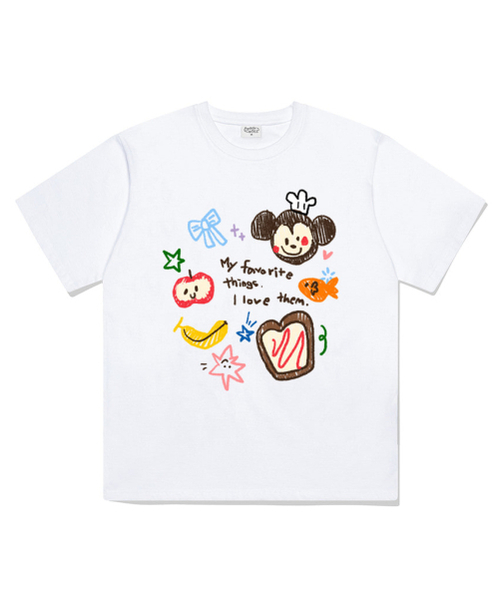 THEMORFHOUSE(ザモーフハウス)の「マイフェイバリットディングス オーバーサイズ 半袖Tシャツ メランジグレー(Tシャツ/カットソー・レディース・その他・SMALL/MEDIUM/LARGE)」の3枚目の写真