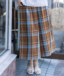 チェック柄ガウチョパンツ」に該当するファッション通販 - ZOZOTOWN