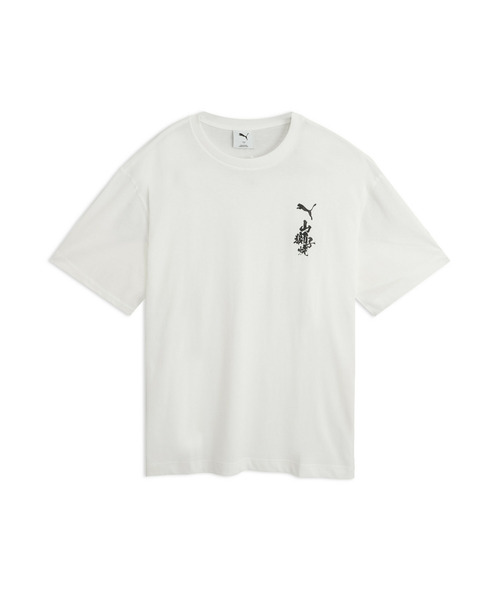 PUMA(プーマ)の「PUMA プーマ メンズ スーベニア キャット タイヤキ 半袖 Tシャツ(Tシャツ/カットソー・メンズ・ブラック/ホワイト・LARGE/XX-LARGE/MEDIUM/SMALL/X-LARGE/X-SMALL)」の4枚目の写真