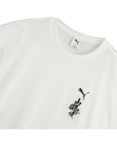 PUMA(プーマ)の「PUMA プーマ メンズ スーベニア キャット タイヤキ 半袖 Tシャツ(Tシャツ/カットソー・メンズ・ブラック/ホワイト・LARGE/XX-LARGE/MEDIUM/SMALL/X-LARGE/X-SMALL)」の7枚目の写真