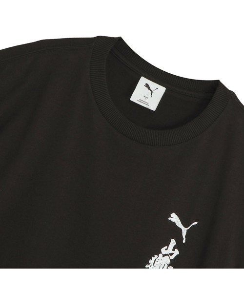 PUMA(プーマ)の「PUMA プーマ メンズ スーベニア キャット タイヤキ 半袖 Tシャツ(Tシャツ/カットソー・メンズ・ブラック/ホワイト・LARGE/XX-LARGE/MEDIUM/SMALL/X-LARGE/X-SMALL)」の13枚目の写真