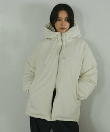 中綿フーディブルゾン