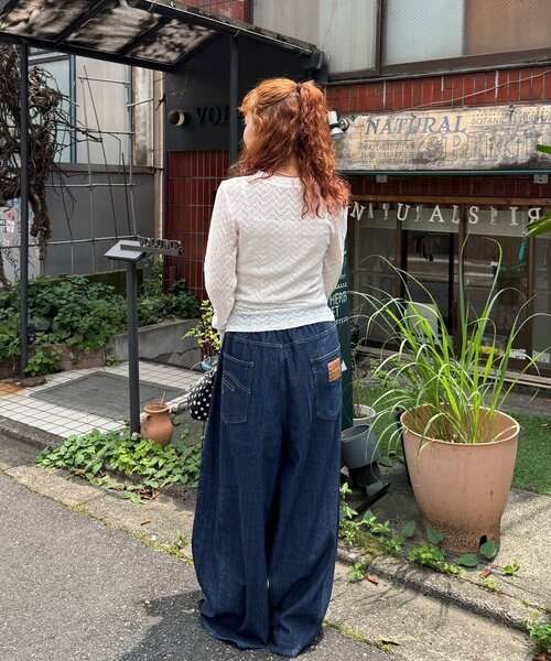 CIAOPANIC（チャオパニック）の「チョーカーデザインレーストップス（Tシャツ/カットソー・レディース・アイボリー/ブラック/ホワイト・ONE SIZE）」の11枚目の写真