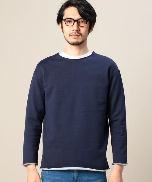 BEAUTY&YOUTH UNITED ARROWS(ビューティーアンドユースユナイテッドアローズ)の「BY クリア スウェット カットオフ クルーネック◆(スウェット・メンズ・ホワイト/ダークグレー/ネイビー・MEDIUM/LARGE/SMALL/X-LARGE)」の5枚目の写真