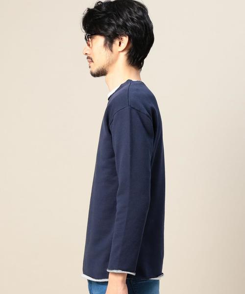 BEAUTY&YOUTH UNITED ARROWS(ビューティーアンドユースユナイテッドアローズ)の「BY クリア スウェット カットオフ クルーネック◆(スウェット・メンズ・ホワイト/ダークグレー/ネイビー・MEDIUM/LARGE/SMALL/X-LARGE)」の6枚目の写真