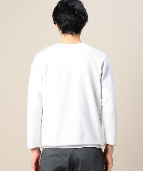 BEAUTY&YOUTH UNITED ARROWS(ビューティーアンドユースユナイテッドアローズ)の「BY クリア スウェット カットオフ クルーネック◆(スウェット・メンズ・ホワイト/ダークグレー/ネイビー・MEDIUM/LARGE/SMALL/X-LARGE)」の14枚目の写真