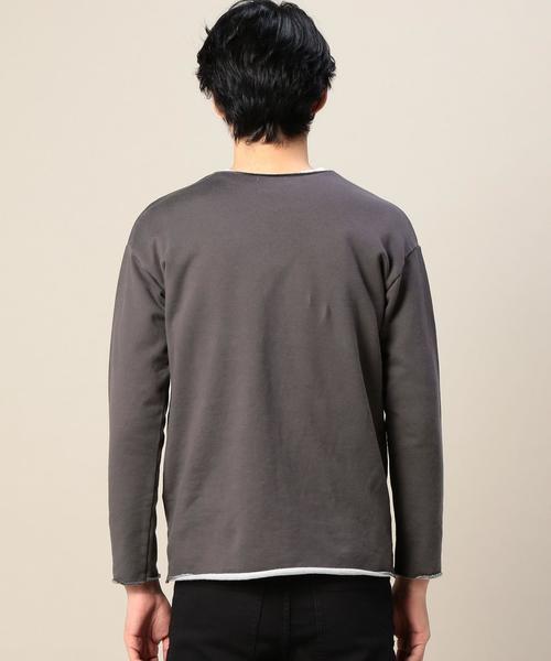 BEAUTY&YOUTH UNITED ARROWS(ビューティーアンドユースユナイテッドアローズ)の「BY クリア スウェット カットオフ クルーネック◆(スウェット・メンズ・ホワイト/ダークグレー/ネイビー・MEDIUM/LARGE/SMALL/X-LARGE)」の17枚目の写真