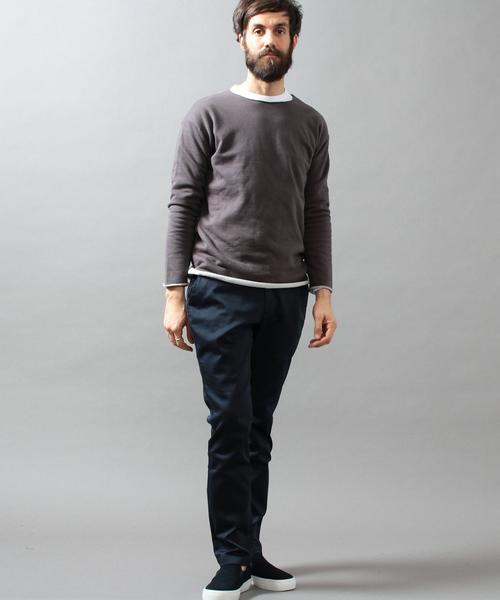 BEAUTY&YOUTH UNITED ARROWS(ビューティーアンドユースユナイテッドアローズ)の「BY クリア スウェット カットオフ クルーネック◆(スウェット・メンズ・ホワイト/ダークグレー/ネイビー・MEDIUM/LARGE/SMALL/X-LARGE)」の18枚目の写真