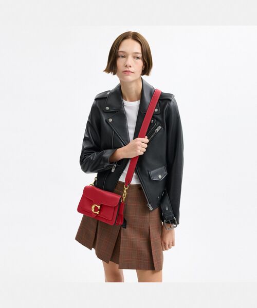 COACH(コーチ)の「タビー ショルダー バッグ 26(ショルダーバッグ・レディース・レッド系その他・ONE)」の3枚目の写真