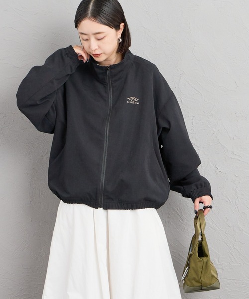 UMBRO（アンブロ）の「【WEB先行予約】[UMBRO/アンブロ] 別注 トラックジャケット（その他アウター・レディース・ブラック/ブラウン・M/XL/L/S）」の10枚目の写真