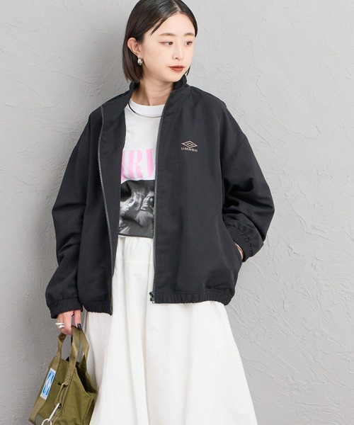 UMBRO（アンブロ）の「【WEB先行予約】[UMBRO/アンブロ] 別注 トラックジャケット（その他アウター・レディース・ブラック/ブラウン・M/XL/L/S）」の7枚目の写真