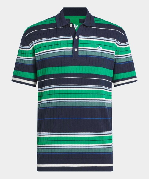 adidas(アディダス)の「オリジナルスゴルフ Originals ニット ポロ【adidas Golf/アディダスゴルフ】(スウェット・メンズ・ネイビー・MEDIUM/SMALL/X-LARGE/XX-LARGE/3XL/LARGE)」の6枚目の写真