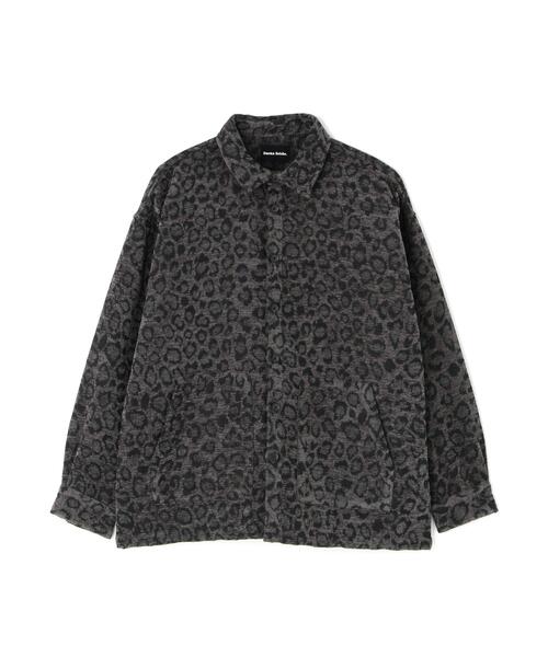 DANKE SCHON（ダンケシェーン）の「DankeSchon/ダンケシェーン/LEOPARD CHENILLE SHIRTS（シャツ/ブラウス・レディース・ベージュ/ブラック・F）」の2枚目の写真