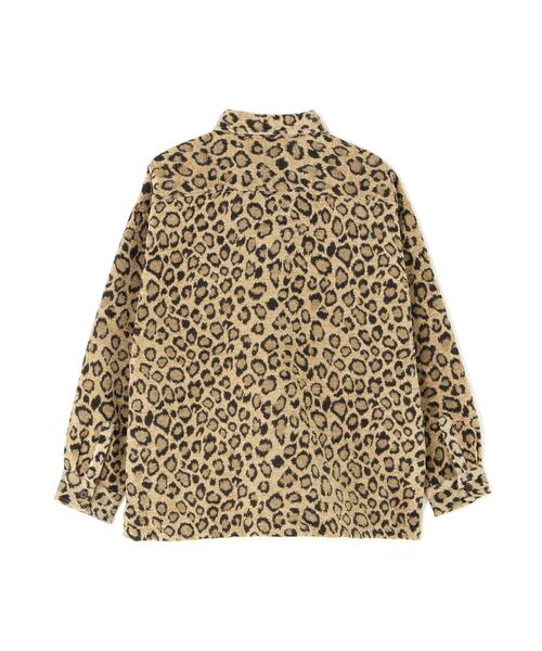 DANKE SCHON（ダンケシェーン）の「DankeSchon/ダンケシェーン/LEOPARD CHENILLE SHIRTS（シャツ/ブラウス・レディース・ベージュ/ブラック・F）」の5枚目の写真