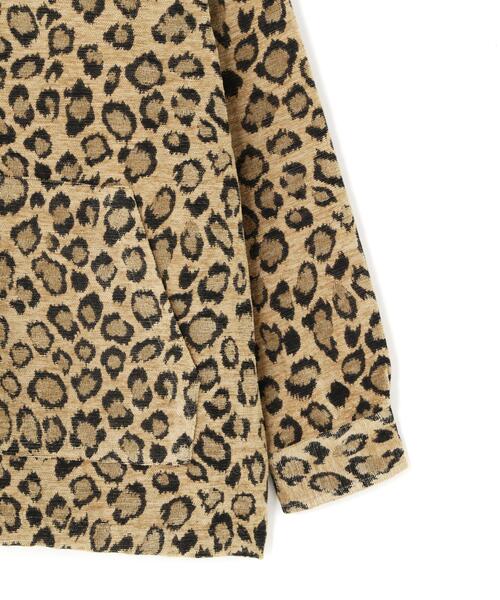 DANKE SCHON（ダンケシェーン）の「DankeSchon/ダンケシェーン/LEOPARD CHENILLE SHIRTS（シャツ/ブラウス・レディース・ベージュ/ブラック・F）」の8枚目の写真