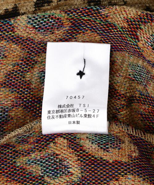 DANKE SCHON（ダンケシェーン）の「DankeSchon/ダンケシェーン/LEOPARD CHENILLE SHIRTS（シャツ/ブラウス・レディース・ベージュ/ブラック・F）」の12枚目の写真
