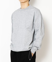 TECH DRAWSTRING TEE L/S BE-31026W