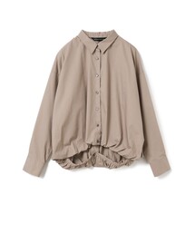 mizuiro ind ロングスリーブバルーンシャツ