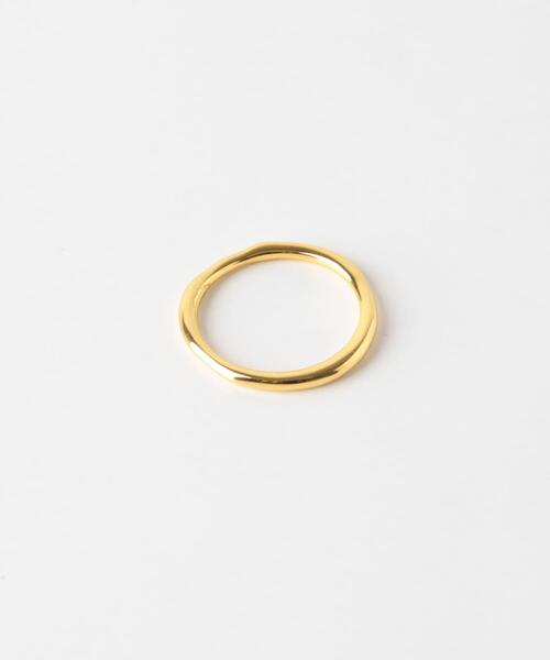 SMELLY(スメリー)の「SMELLY so’ textured minimal ring(リング・レディース・ゴールド・11)」の8枚目の写真