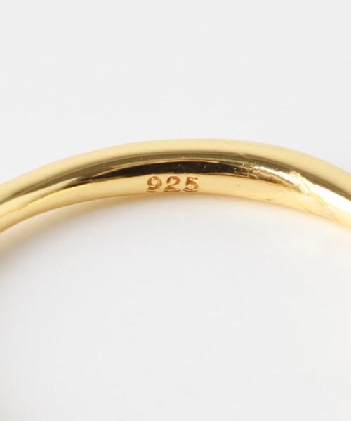 SMELLY(スメリー)の「SMELLY so’ textured minimal ring(リング・レディース・ゴールド・11)」の10枚目の写真