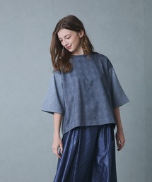 グレンチェックTシャツ