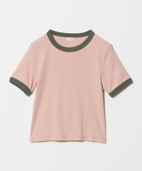 California General Store（California General Store）の「＜CGS.＞リンガー Tシャツ ウィメンズ（Tシャツ/カットソー・レディース・ライトピンク/ケリーグリーン/ネイビー・FREE）」の3枚目の写真