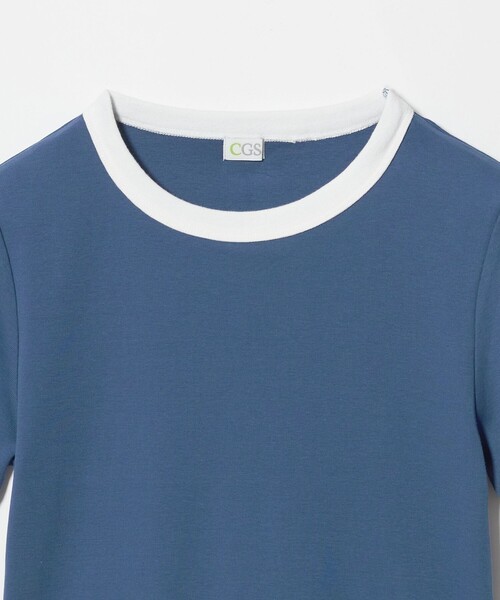 California General Store（California General Store）の「＜CGS.＞リンガー Tシャツ ウィメンズ（Tシャツ/カットソー・レディース・ライトピンク/ケリーグリーン/ネイビー・FREE）」の5枚目の写真