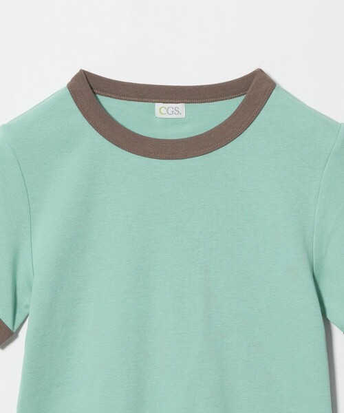 California General Store（California General Store）の「＜CGS.＞リンガー Tシャツ ウィメンズ（Tシャツ/カットソー・レディース・ライトピンク/ケリーグリーン/ネイビー・FREE）」の10枚目の写真