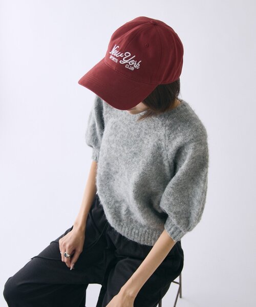 goocy(グーシー)の「ニューヨークキャップ(キャップ・レディース・ネイビー/ブラック/レッド・FREE)」の10枚目の写真